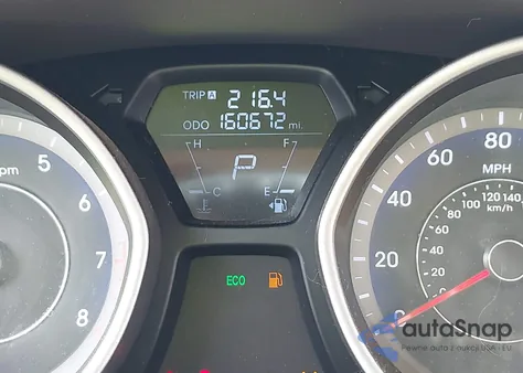 2013 Hyundai Elantra Gls from USA, damaged, VIN KMHDH4AEXDU994419